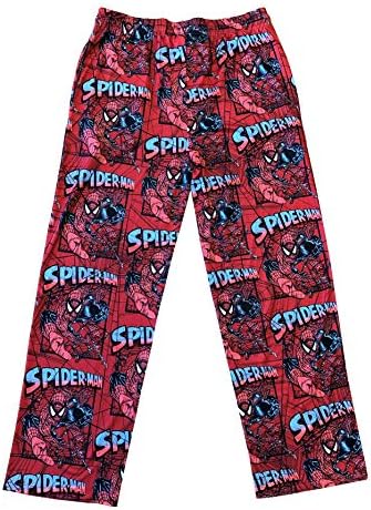 Marvel Spider-Man Web Slinger 90-тите низ сите стрипови панталони за спиење