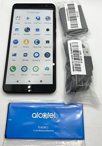 Alcatel 5002R 16GB 4G Телефон Отклучен за целата мрежа GSM [CDMA не е поддржана] Карактеристики Android 10 Go Edition & Recoverse Face