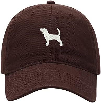 L8502-lxyb Бејзбол капа Мажи Бигл куче извезено измиено памучно куче капа за бејзбол капачиња