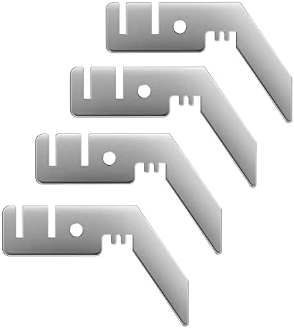 4 парчиња 3 -инчен закачалки со двојни пресеци, закачалка за валенда за валент со тешки пречки за заднината
