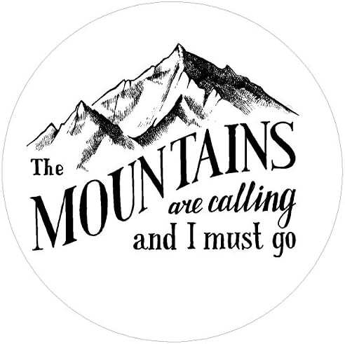 Овална планина Планините се јавуваат Blk 4x4 инчи скитници во природата Авантура Истражете ја безбедноста среќа Смешна хумор Америка Американски