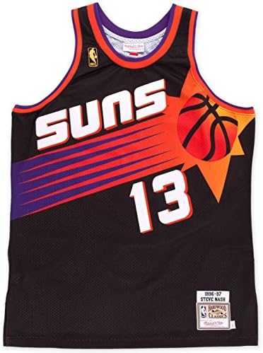 Мичел и Нес Стив Неш Феникс Сонс автентичен 1996 Алтернативен дрес во НБА