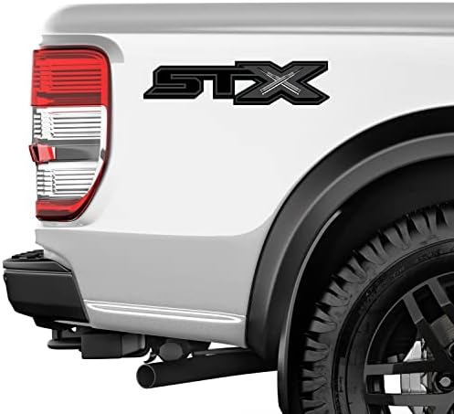 STX Налепници Црна Налепници За Камион Компатибилен F150