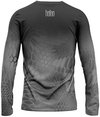 Направени во кошули за риболов во САД за мажи со долга ракав лесен dri fit upf 40+ заштита од сонце Брзо суво трчање маички за пешачење
