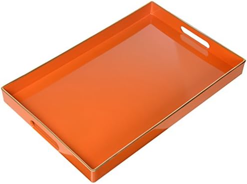 А&засилувач;Б 42542-АБ 16х10 Пластични Декоративни Послужавник, Портокал