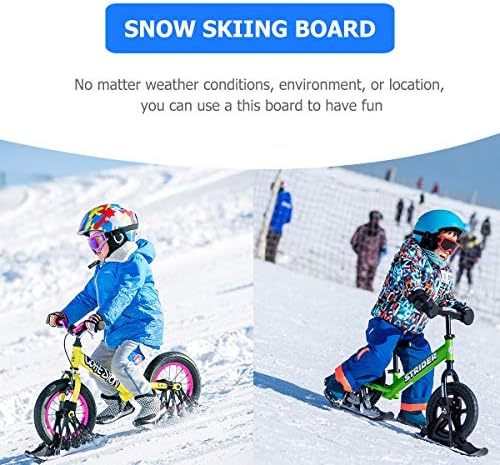 Абаодам 1 Комплет Ски Ски Сет За Скијање Ски Ски За Велосипеди За Рамнотежа-
