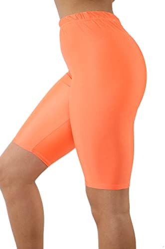 Loxdonz женски велосипедисти шорцеви се протегаат обични танцувачки теретани за активна спортска јога велосипедски шорцеви