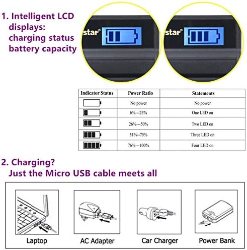 Kastar батерија &засилувач; Тенок Lcd Полнач За Nik EN-EL12, ENEL12, MH-65 Coolpix S9900, S9700, AW120, S9500, AW110, S70, S9600, S6300, S6200, S8100, S9100, S800c, S31 Дигитални Камери + Повеќе