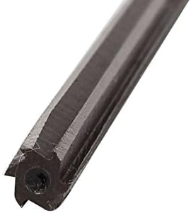 AEXIT 5 mm Cutting Reamers Dia 6 флејти директно тресење алатка за челични рачни рачни рачни врски со должина од 87мм долги 87 мм