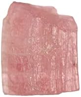 GemHub Сертифициран лабав заздравувачки кристално розов турмалин груб 2,90 ct. Лабава скапоцен камен за & Чакра Стоун.