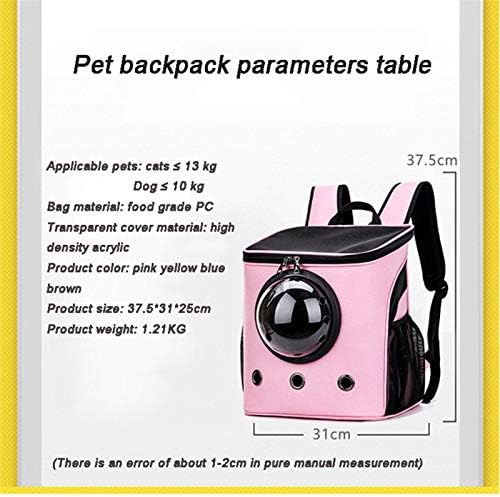 XCQ Торба За Мачки Автомобил Торба За Мачиња Торба За Носење Торба За Дишење Транспарентен Простор Ранец За Миленичиња 112