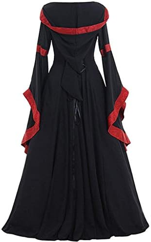 Женски фустани гроздобер келтски средновековен подни должина на вечерните часови официјални фустани ренесансни готски фустани фустан y2k
