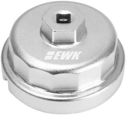 EWK 64mm 14 Флејти фалсификувани клуч за отстранување на филтерот за масло за 2.0L - 5,7L Toyota Camry, Tundra, Tacoma/Lexus