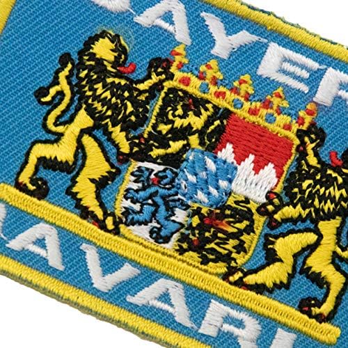 А -Еден -Германи Баварија Сити значки закрпи Ептоид лепенка + Дојчленд Национално знаме Лапел Пин Метал Пинбадс бр.099D