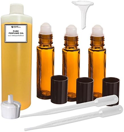 Гранд парфеми Парфем Масло сет - Масло за тело за заведување на масло за мажи од Лиз Клиборн миризливо миризливо масло - Нашето