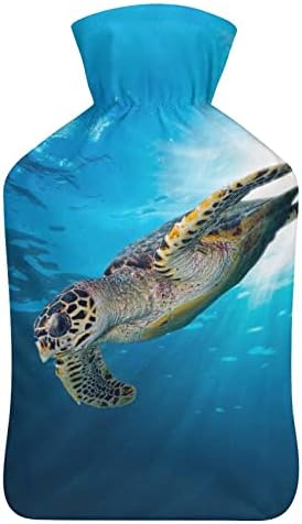 Јастребите Бил Море желка се нуркаат во океанот шише со топла вода со мека покривка 1L голема класична потопла торба за нозе на
