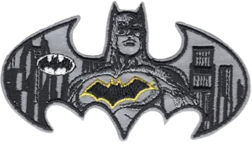 C&D Визионерски DC Comics Batman Greatscale рефлексивна лепенка, сива, црна боја