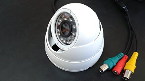 HD-TVI 2MP 1080P Камера со висока дефиниција купола, IR-CUT 24LED, леќи од 3,6 мм, двојно излез