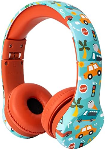 Слушални слушалки за играње+ деца со ограничување на волуменот за мали деца - сина