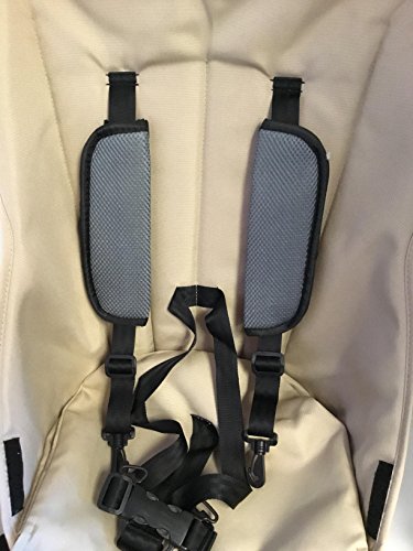 Лизгач за шетачи на ленти на перници за удобност на градите и вратот на вашето бебе додека е врзан во шетач