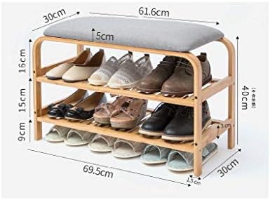 KXDFDC чевли клупа за чување чевли за складирање на држачи за складирање, идеален за влезен ходник за бања дневна соба коридо