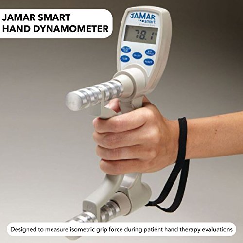 Digамар плус дигитален динамометар за рака, електронска проценка на алатката за напредок на пациентот го мери PSI, индикаторот