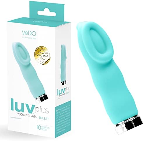 Vedo Luv Plus Mini vibrarge vibrator Bullet, тиркизна вибратор, тиркизна