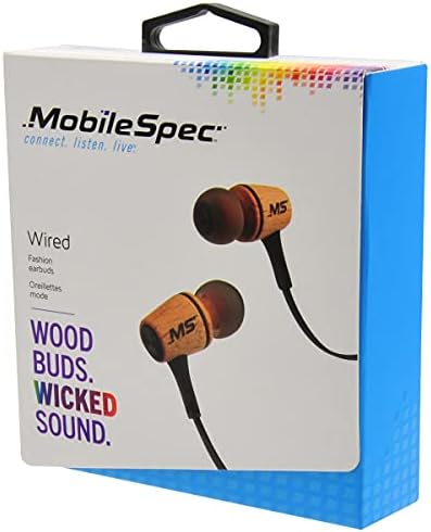 Мобилни Спецификации Mbs10304 Дрво Мода Жичен Слушалки