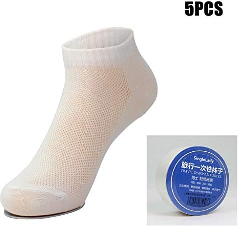 Преносни Патни Чорапи За еднократна употреба Замена НА 5 ПАРЧИЊА Чорапи Со Една Големина Затегнати Чорапи Со Нејасни Чорапи