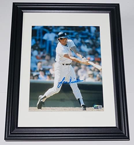 Лу Пиниела автограмираше 8x10 Фотографија - Yorkујорк Јанкис! - Автограмирани фотографии од MLB