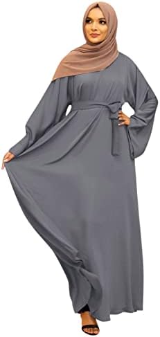 Муслиманска облека за жени со долг ракав Туника шифон молитва фустан Муслиманска облека за мажи 2 парчиња поставени молитви килим исламски