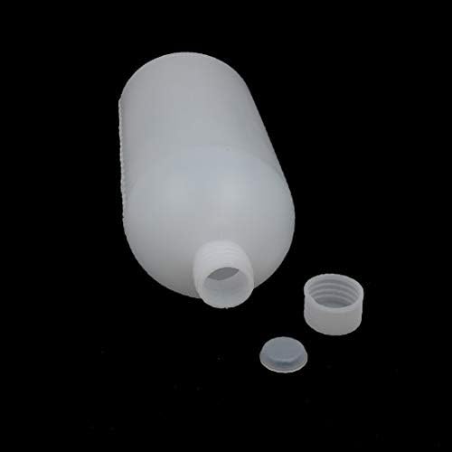 X - DREE 1000ml Pe Пластика Тесна Уста Запечатена Течност За Складирање Шише Контејнер Бело (Контениторе по bottiglie di stoccaggio во пластика