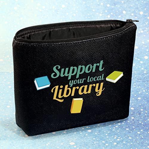 Г2ТУП Смешни Библиотекарски Подароци За Жени Патент Торбичка Библиотекар За Пензионирање Библиотека За Читање Организатор(локална