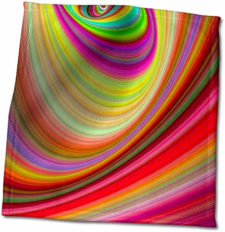 Илузија од 3drose - Шарен апстрактен криви дизајн - крпи