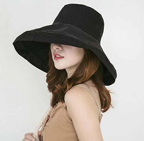 Womenените Сонце Шаша Широка УВ Заштита од Шајт Шапка за капа на отворено