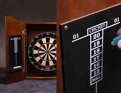 Dart Scoreboard Chalkboard, Cricket и 01 Dart Games, црно