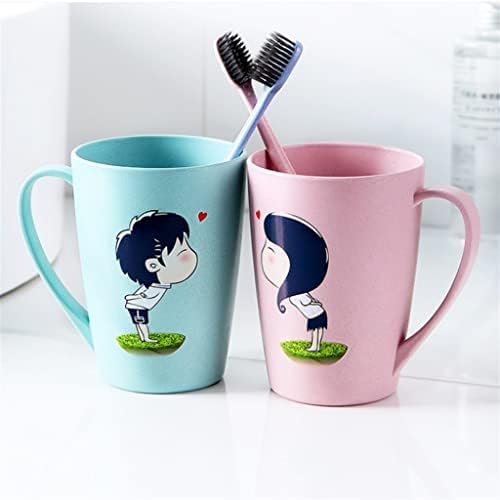 Аксоин ХЗХ двојка чаша за четкичка за заби сет дома четкање чаша двојка модели симпатичен пар чаши за миење на устата
