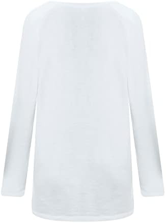 LuckyVibes скријте кошули за стомакот за жени пролет Св.Патрик Ден Туника врвови за носење со хеланки Обични маички лабави маици со маички