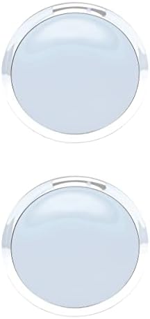 Solustre 2 компјутери зголемувачки едноставна бања за бричење на бањата за убавина против маглата за вшмукување чаша огледало
