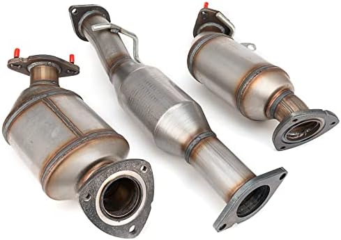 FOMIUZY High Flow Front Catalytic Converter Kit Direct-Fit Chevy Traverse 2009-2017 GMC Acadia 2007-2017 Buick Enclave 2008-2017 Saturn Outlook 2007-2010 3.6L