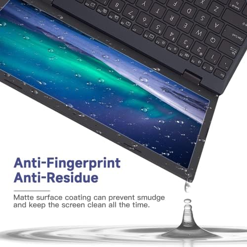 2 Пакувајте го заштитник на екранот против сјајот за HP Pavilion 15,6 инчи/завист X360 15.6 инчи/Probook 15.6/Elitebook 15.6/Omen 15, Намалете го заштитниот екран на лаптоп на лаптоп за вирус н?