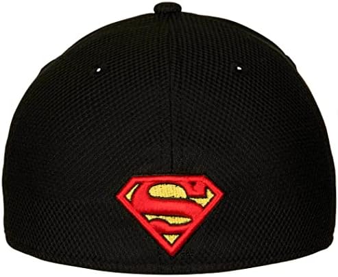 Нова ера Супермен класично лого црна колорит 39Thirty опремена капа