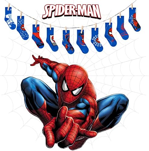 Чорапи за момчиња од Марвел Спајдермен, 10-пакет декоративни чорапи за мали деца, неверојатни легенди чорапи за момчиња