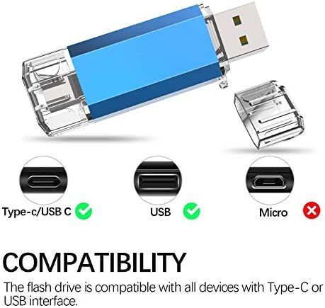 TOPESEL 32GB USB 3.0 Тип C Двојна OTG Флеш Диск USB C Палецот Диск Меморија Стап ЗА USB-C Паметни Телефони, Таблети &засилувач; Нов MacBook