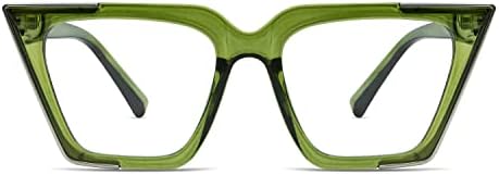 Urbnkru гроздобер ретро преголеми сини светло очила за жени очила за очи за очи за очи, компјутерски очила