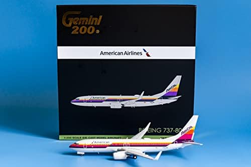 Beminijets for American Airlines за Boeing B737-800 N917NN 1/200 Diecast Aircraft Pre-Builded Model