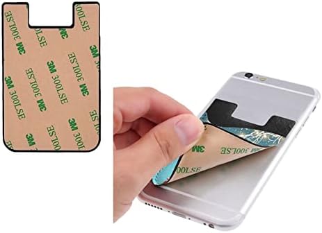 Божиќ Традиционален држач за картички Gnome телефонска картичка PU кожна кредитна картичка ИД Случачка торбичка 3М лепила за