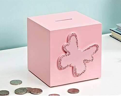WJCQG Pink Piggy Bank Cute Coldsake Piggy Bank Заштеда на пари пари пари пари деца играчки деца подароци дома колекција декоративни