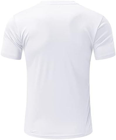 XXBR Менс летни кратки ракави маици Смешни графички печати екипаж за основни маички обични лабави атлетски тренинзи, врвови на врвови