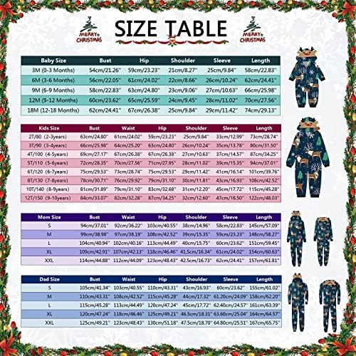 Семејни Божиќни пижами 2022 Класичен печатен качулка за скокање со куќички за одмор Семејно пижами со семејство пижами чувство на